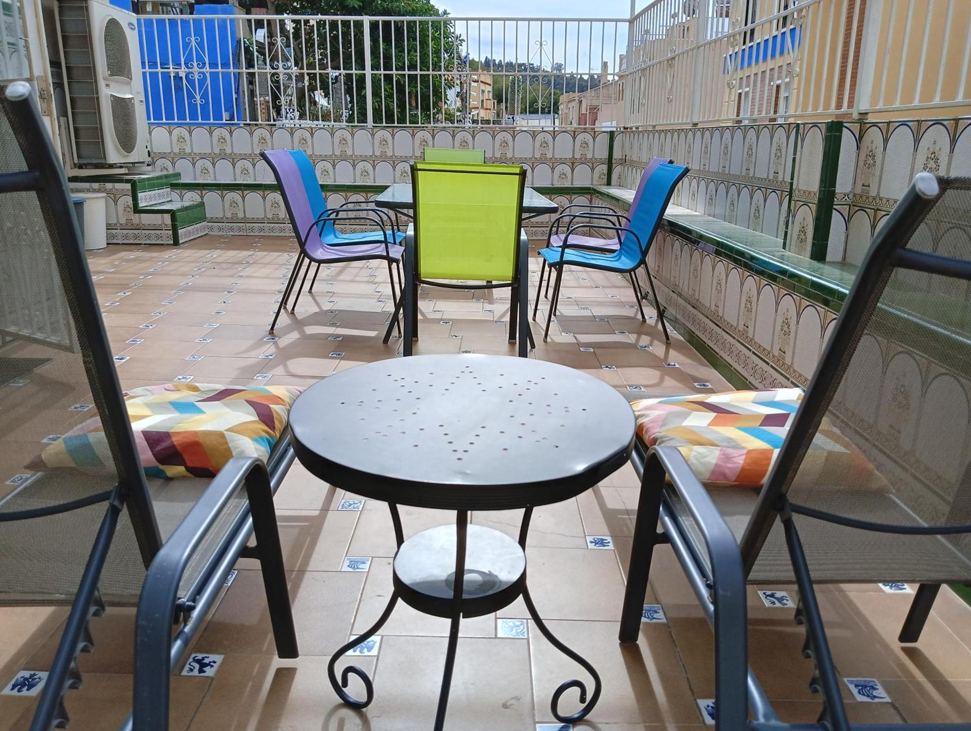Апартаменты Piso Centrico 1.5Km Playa Con Gran Terraza +Vistas Малага Экстерьер фото
